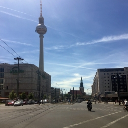Beautiful day in Alexanderplatz