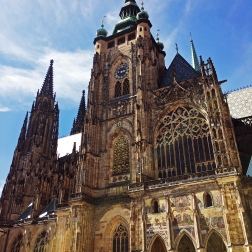 St. Vitus Cathedral in the Prague Castle. You are looking at the magnificence of the Holy Roman Empire, which Prague was once the capitol of.